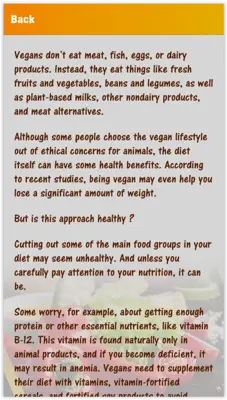 Diet Plan android App screenshot 1