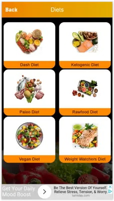 Diet Plan android App screenshot 2